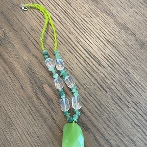 Pretty stone necklace